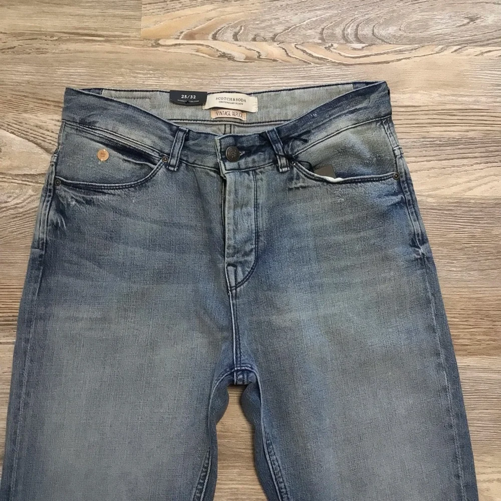 Scotch & Soda Amsterdams Blauw L’Adorable Boyfriend Jeans Light Rinse 25x32 NWT